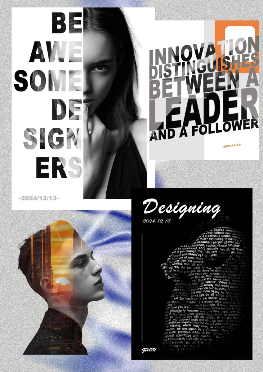 Computer Visual Design portfolio page